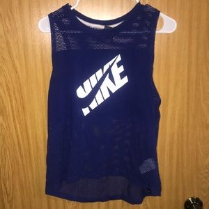 Nike mesh tank top